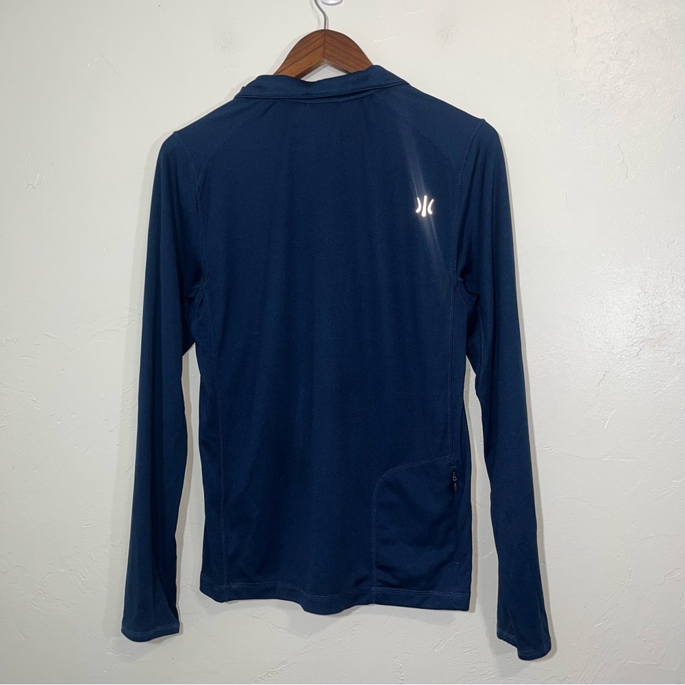 Rhone x Peloton Performance Pullover Navy Blue Lightweight Shirt Jacket Small - Picture 8 of 10